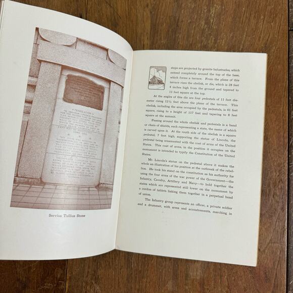 1940s 1950s The Tomb of Abraham Lincoln Springfield Illinois souvenir pamphlets - Picture 10 of 14